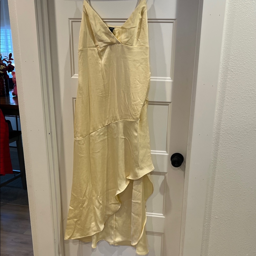 Wild Fable Light Yellow Maxi Dress